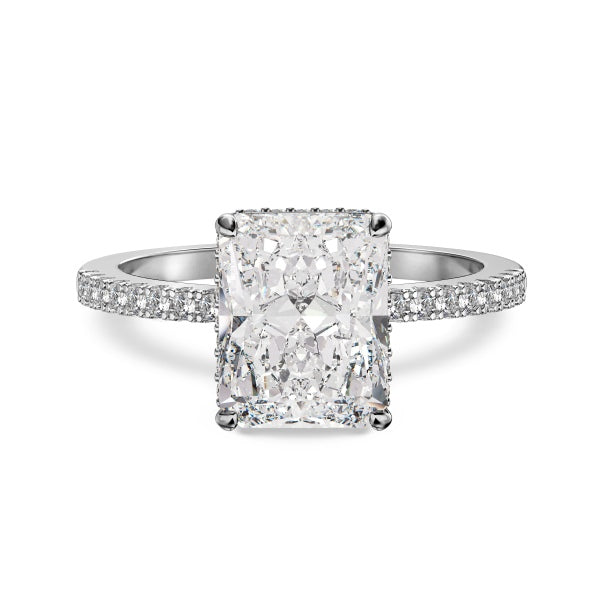 4 Carat Gemstone Engagement Ring