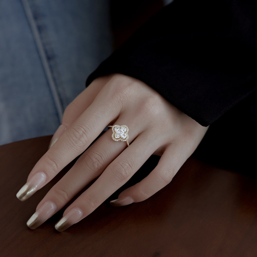 White Clover Ring