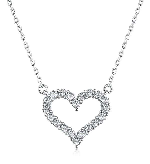 Open Heart Necklace