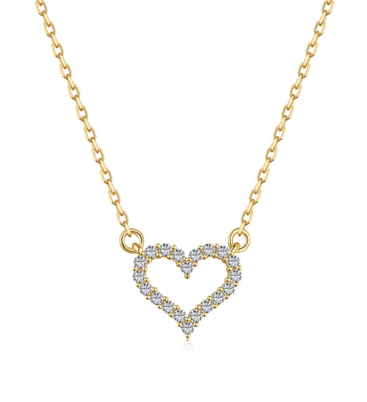 Open Heart Necklace